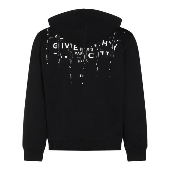 26FW 지방시 후드 티셔츠 BMJ0NJ3YU8001 Black - GIVENCHY
