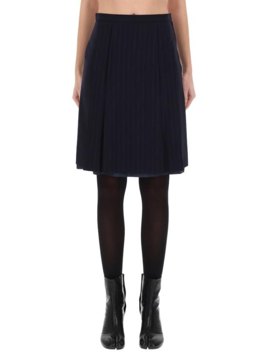 25FW 마르지엘라 미디 스커트 S29ME0033 M35581524F Blue