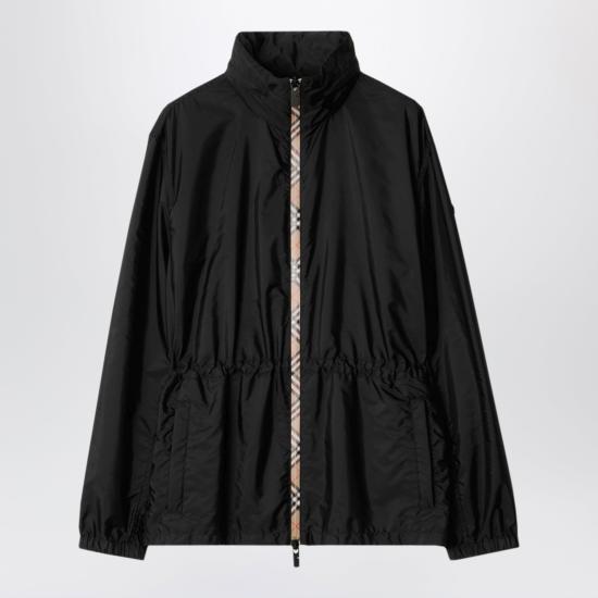 26FW 버버리 숏 나일론 파카 8110309166468 Black