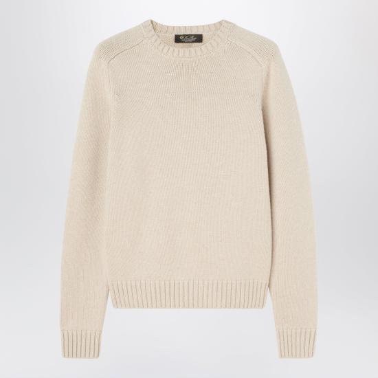 26FW 로로피아나 긴팔 티셔츠 FAM9054WS Beige