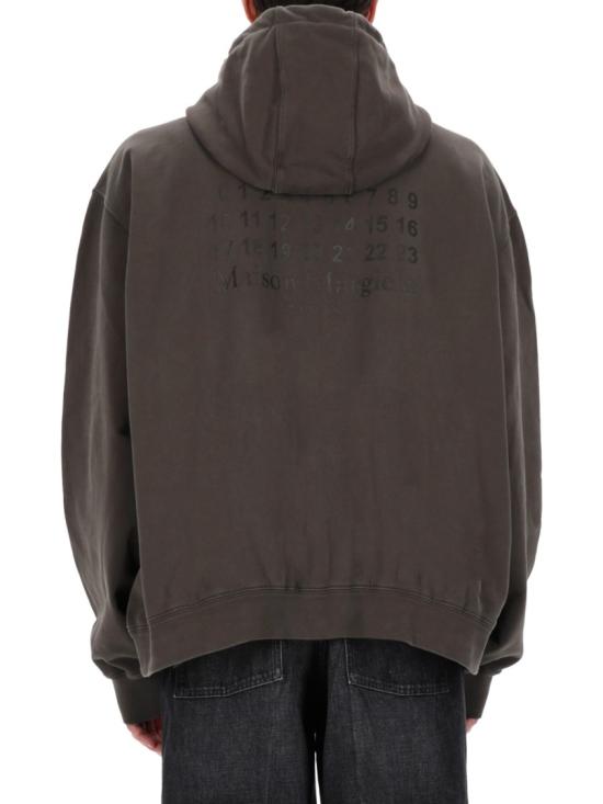 25FW 마르지엘라 뉴메릭 후드 집업 S67HG0023 M25027810 Brown - MAISON MARGIELA
