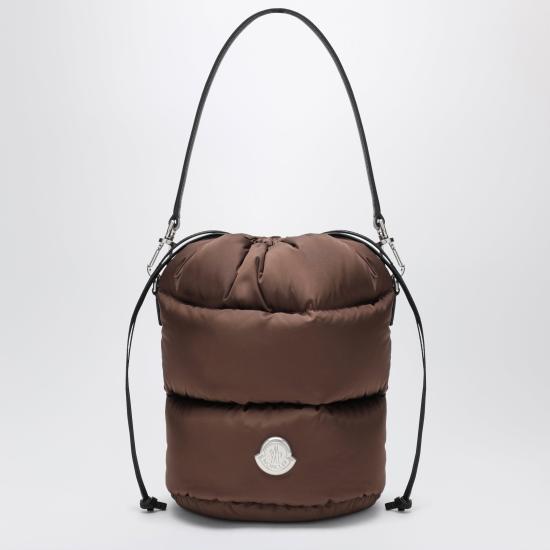 26FW 몽클레어 카라독 워터 리펠런트 버킷백 5I00002M6275 Burgundy