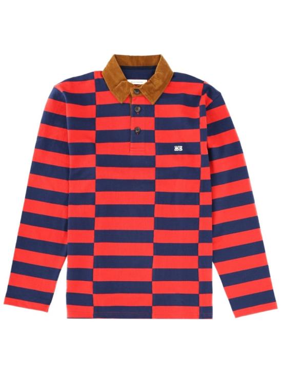 25FW 웨일즈보너 폴로 티셔츠 MA25JE22 JE061000 Multicolor