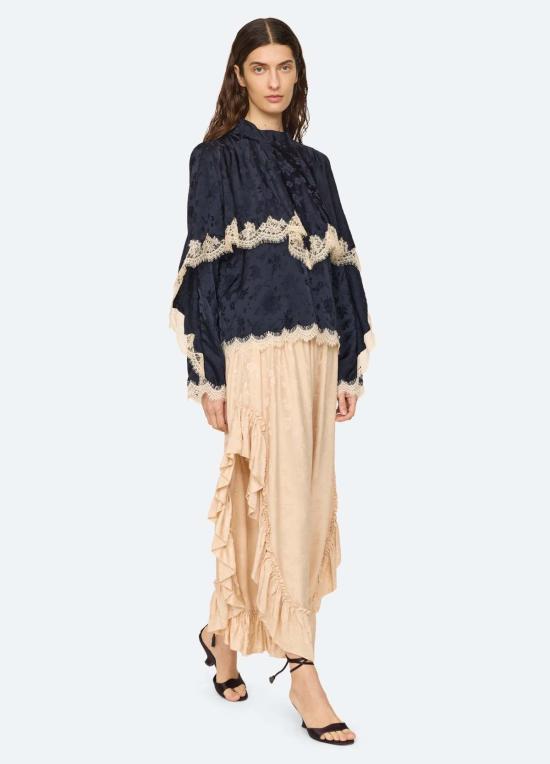  씨뉴욕 긴팔 티셔츠 AW26 136 NUDE - SEA NY