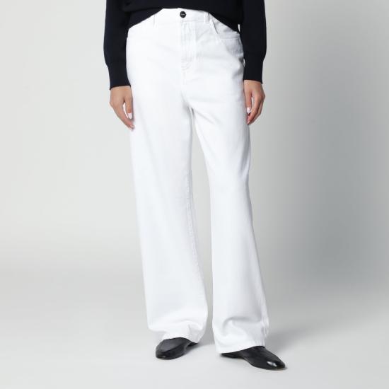 26FW 로에 데님 팬츠 820 31 279CO White