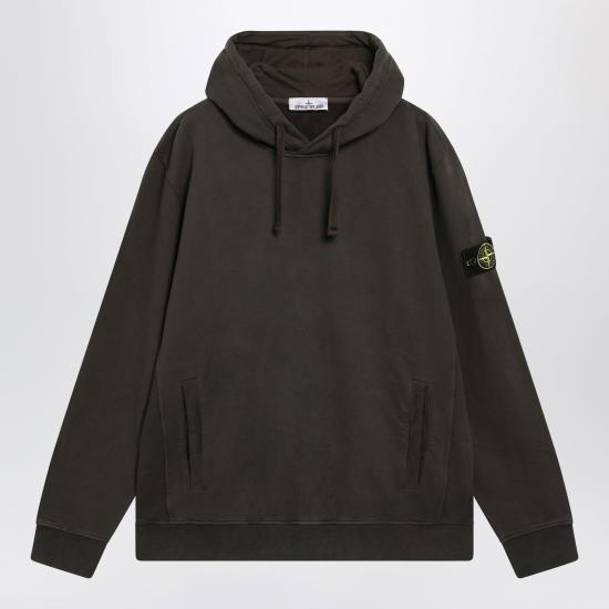 26FW 스톤 아일랜드 후드 티셔츠 S156100048S0A20 Grey