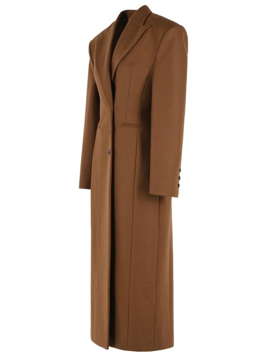 26FW 안다마네 코트 T201019A TNW057TOBACCO Brown - ANDAMANE