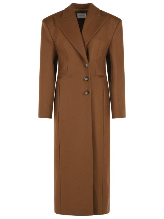 26FW 안다마네 코트 T201019A TNW057TOBACCO Brown