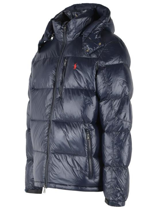 26FW 폴로 랄프로렌 고햄 글로시 다운 자켓 710968281002 Navy - POLO RALPH LAUREN