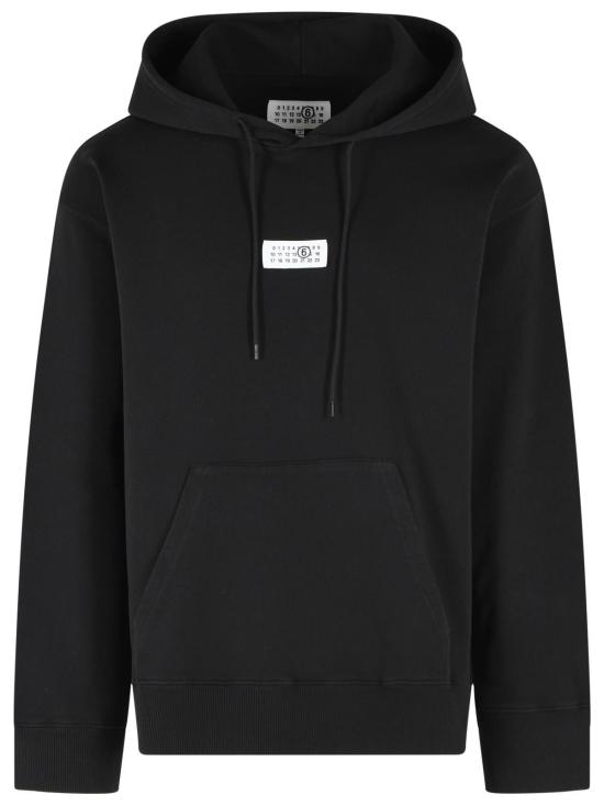 26FW MM6 메종마르지엘라 후드 티셔츠 SH0GU0048 M25025900 Black