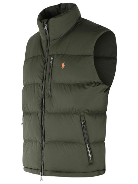 26FW 폴로 랄프로렌 고햄 다운 베스트 710968283003 Green - POLO RALPH LAUREN