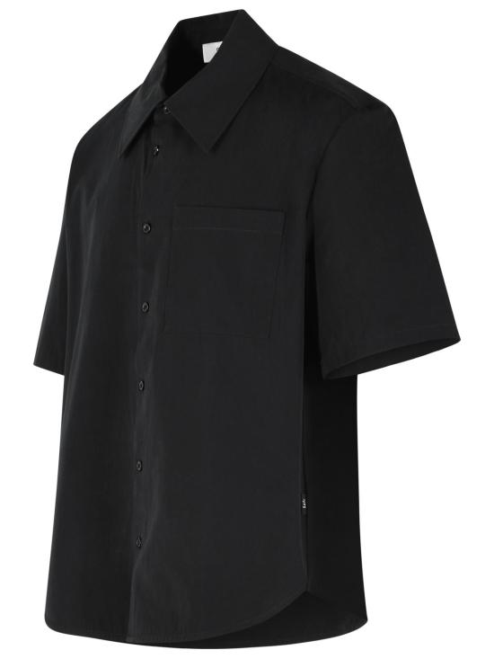 26SS 세퍼 반팔 셔츠 MSS26WAYLONBLABLACK FINE POPLIN - SEFR