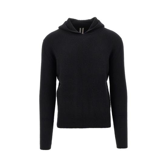 26FW 릭 오웬스 집업 니트 RR02F4679KWSF Black