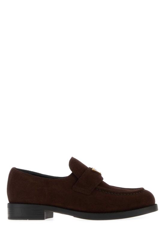 26FW 프라다 스웨이드 로퍼 1D329NFDX25103 F0003 Brown