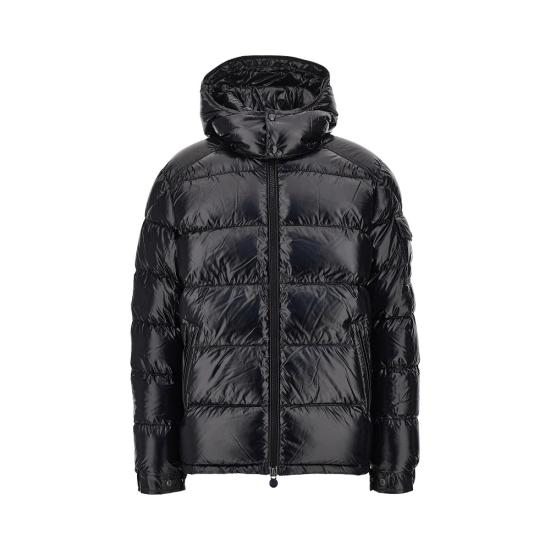 26FW 몽클레어 마야 후드 쇼트 다운 패딩 마야 후드 쇼트 다운 패딩 L20911A5360068950 Black