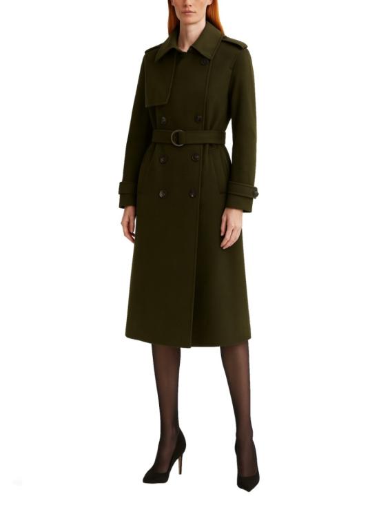 25FW 마이클 코어스 코트 77A7150M21 357IVY Green - MICHAEL KORS