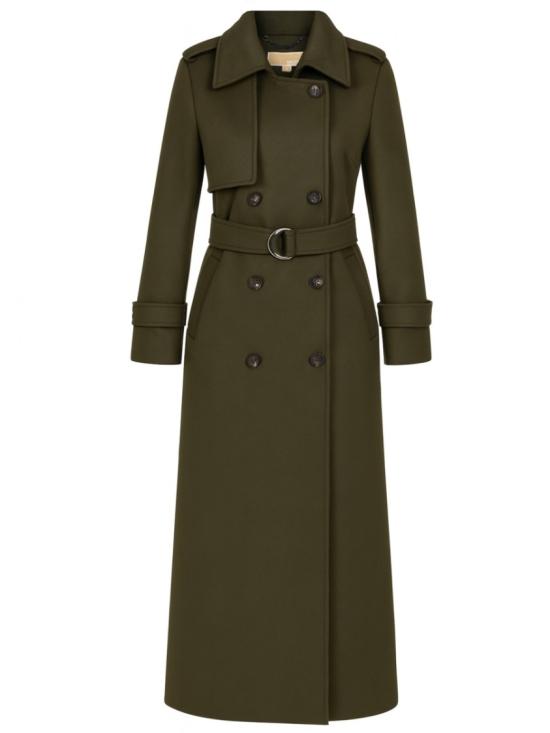 25FW 마이클 코어스 코트 77A7150M21 357IVY Green