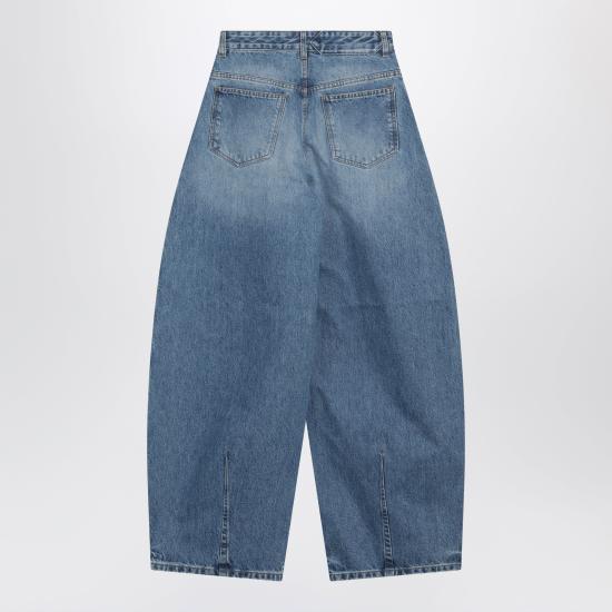 26FW 자크뮈스 더 오발로 드 님 데님 팬츠 PAW00609AD00038 Blue - JACQUEMUS