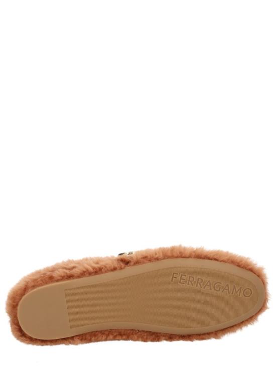 25FW 살바토레 페라가모 플랫 슈즈 787504 01K586003 Brown - SALVATORE FERRAGAMO