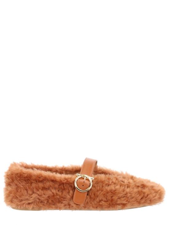 25FW 살바토레 페라가모 플랫 슈즈 787504 01K586003 Brown