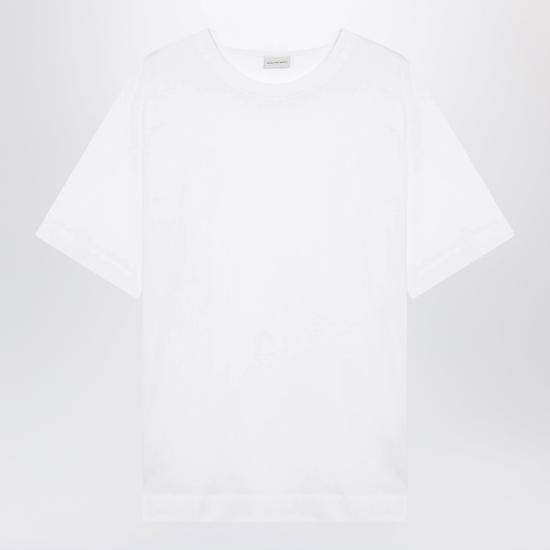 26FW 드리스 반 노튼 반팔 티셔츠 0211004600 White