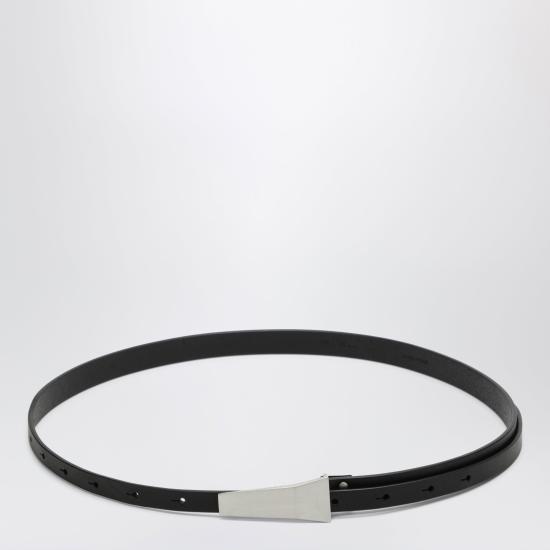 26FW 릭 오웬스 가죽 벨트 RA02F0988LGE Black