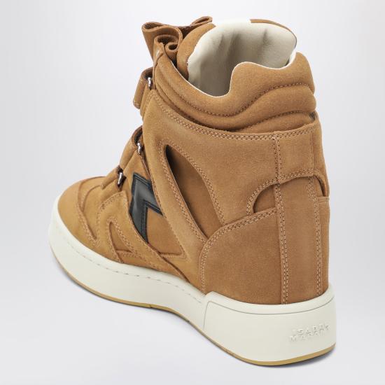 26FW 이자벨마랑 베켓 웨지 스니커즈 BK0010FAD1E03S Brown - ISABEL MARANT