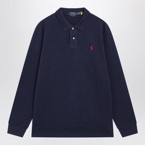 26FW 폴로 랄프로렌 클래식 핏 코튼 폴로 셔츠 710680790046CO Blue