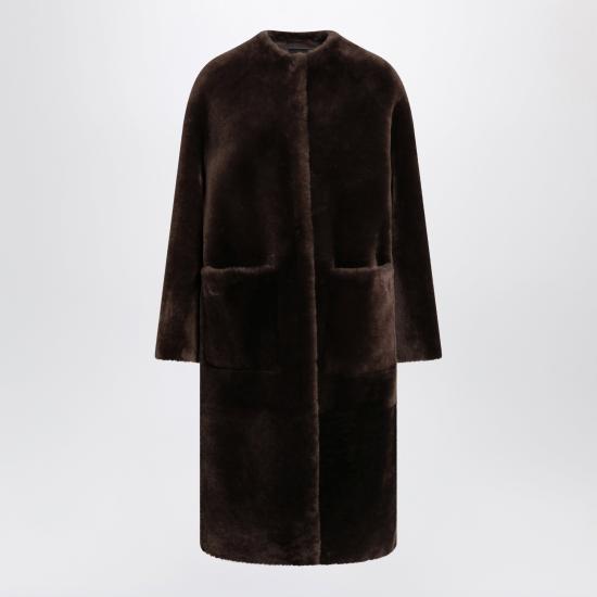 26FW 블랑샤 무스탕 2610630025 Brown
