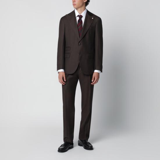 26FW 루이지 비안끼 수트 세트 340764509 Brown