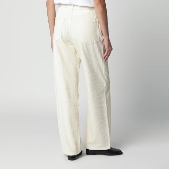 26FW 로에 스트레이트 팬츠 420 30 421CO White - ROHE