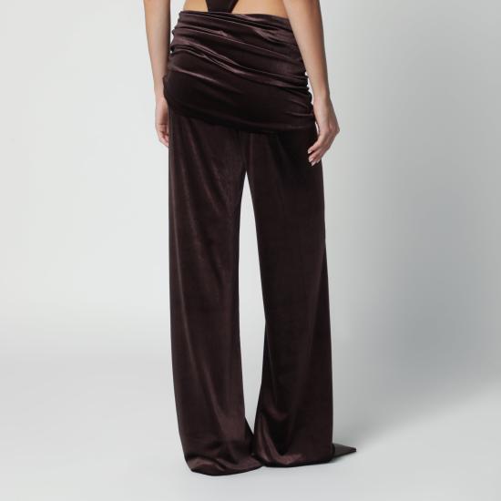 26FW 안다마네 플레어 팬츠 T200490ATJP198 Brown - ANDAMANE