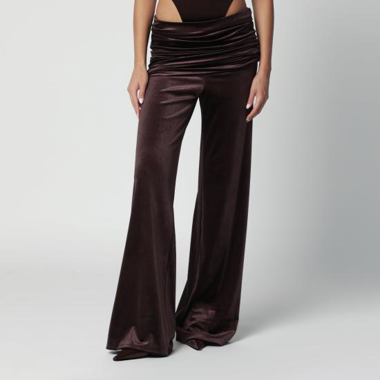 26FW 안다마네 플레어 팬츠 T200490ATJP198 Brown