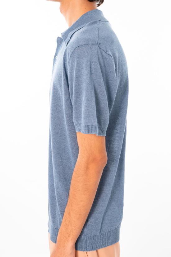 26SS 다니엘피에솔리 폴로 티셔츠 490 0022 Turquoise - DANIELE FIESOLI