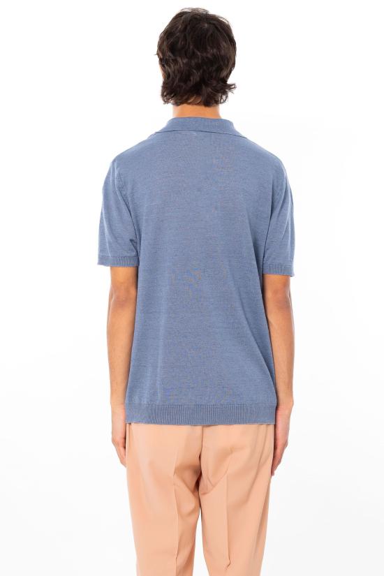 26SS 다니엘피에솔리 폴로 티셔츠 490 0022 Turquoise - DANIELE FIESOLI