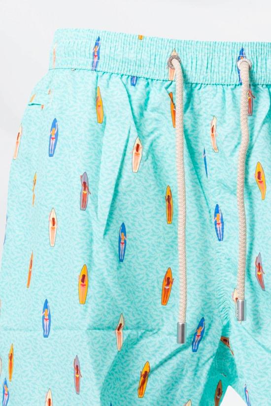 26SS 세인트바쓰 스윔팬츠 LIG0003 07743L 56 Turquoise - MC2 SAINT BARTH
