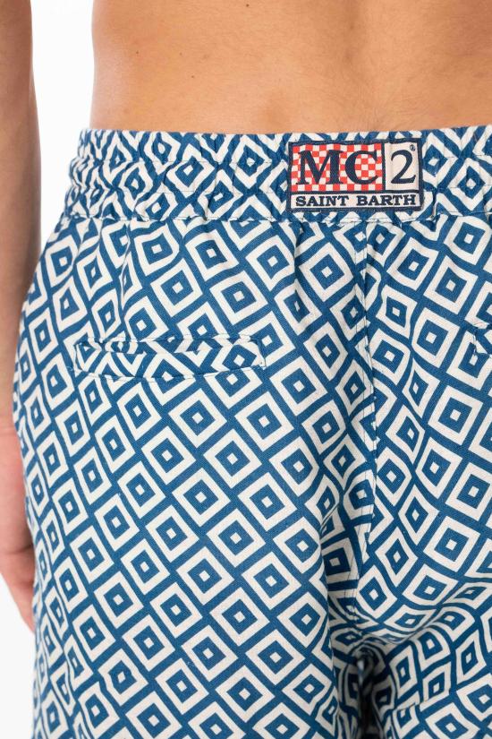 26SS 세인트바쓰 숏팬츠 MRE0004 01099L 61 Turquoise - MC2 SAINT BARTH
