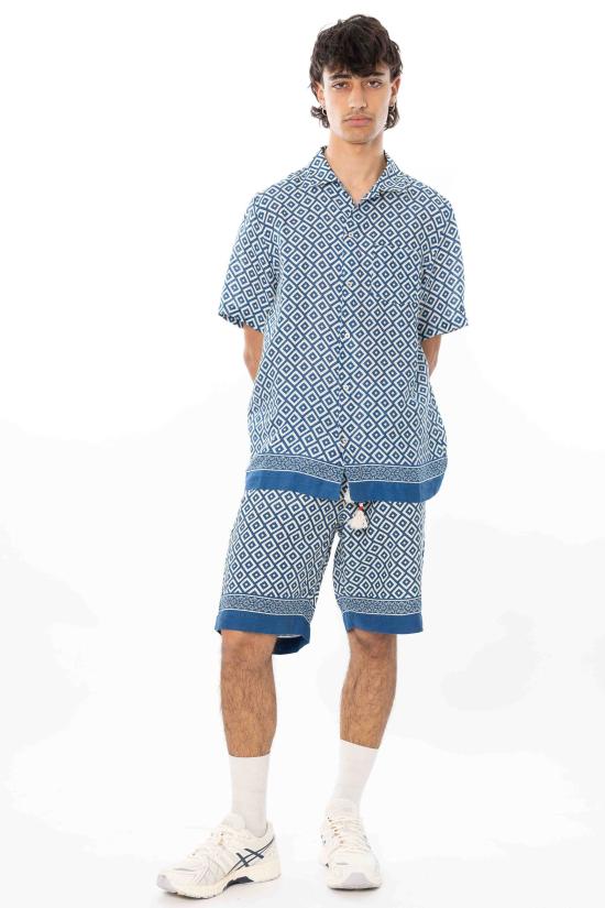 26SS 세인트바쓰 숏팬츠 MRE0004 01099L 61 Turquoise - MC2 SAINT BARTH