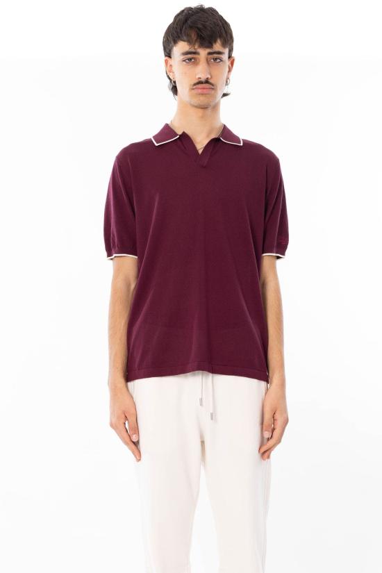 26SS 세인트바쓰 폴로 티셔츠 SLO0014 45 Red