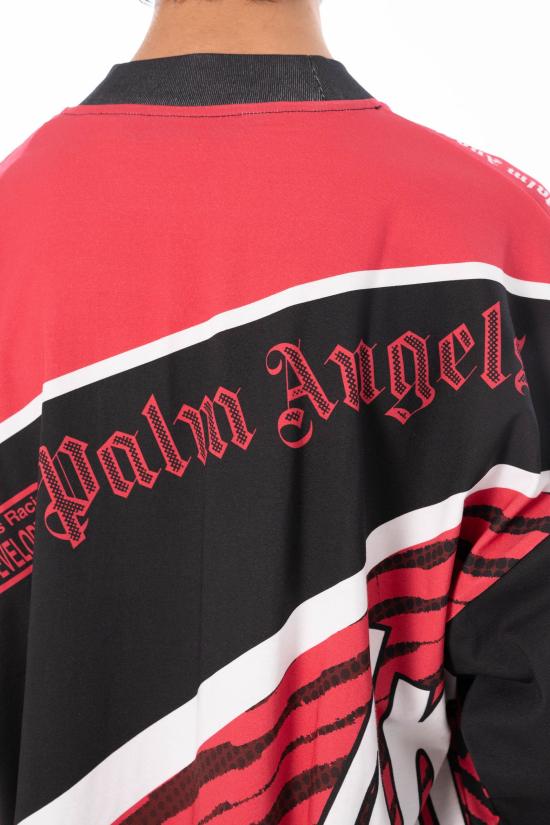 26SS 팜앤젤스 긴팔 티셔츠 PMAB05IS26JER001 RED - PALM ANGELS