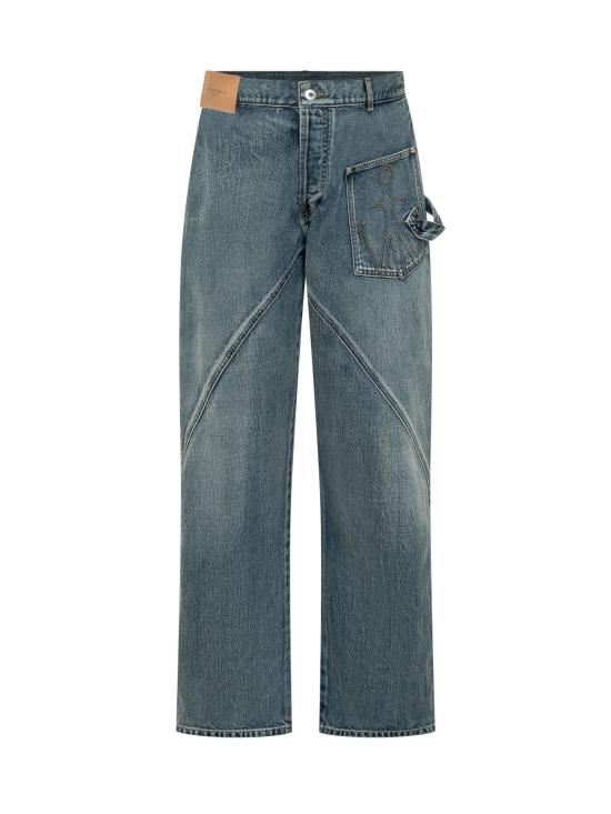 26FW JW앤더슨 데님 팬츠 DT0126PG1849 172 MID BLUE