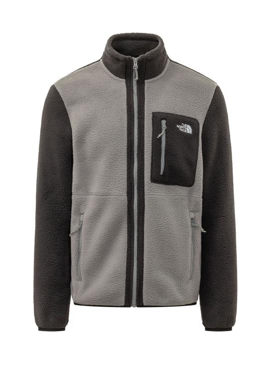 26FW 노스페이스 유미오리 풀집 플리스 자켓 NF0A883R RPI1 SMOKED PEARL TNF BLACK