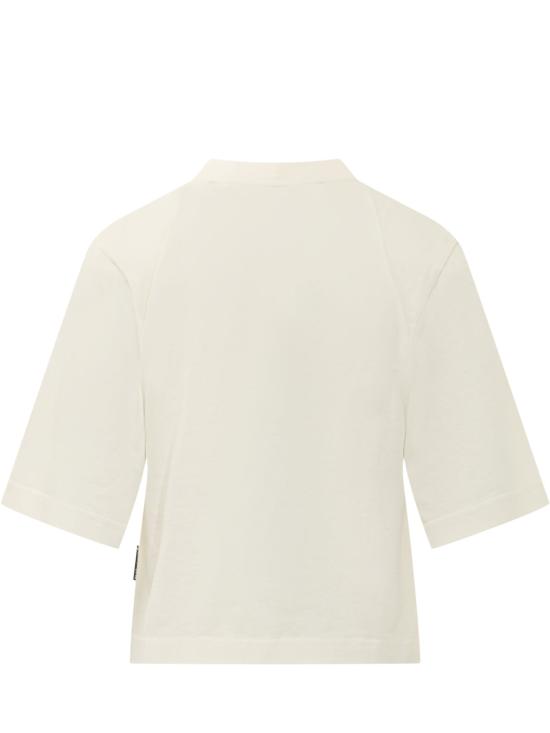 26FW 팜앤젤스 반팔 티셔츠 PAWAA02F26JR01 0310 OFF WHITE BLACK - PALM ANGELS