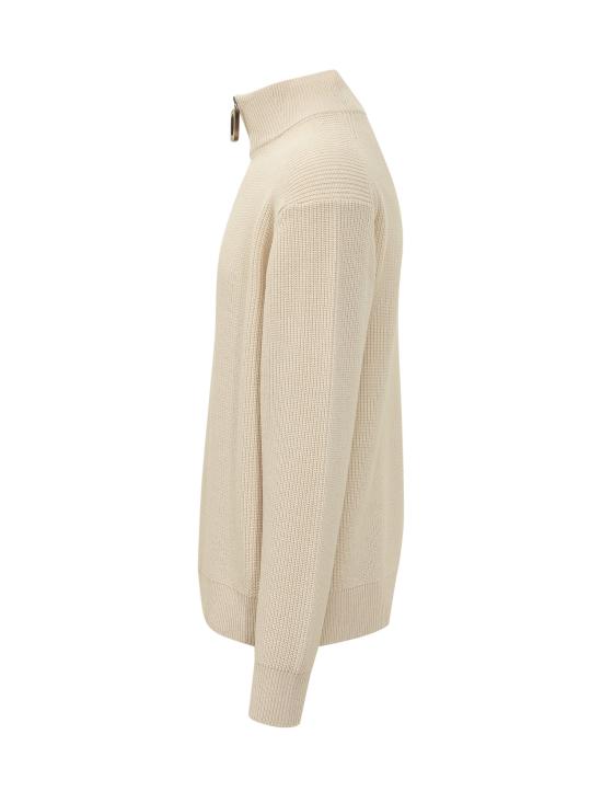 26FW JW앤더슨 집업 니트 KW1481YN0542 006 IVORY - JW ANDERSON