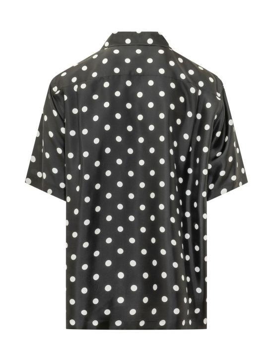 26FW 돌체앤가바나 긴팔 셔츠 G5JH9TIS13M HN6DK POIS GRANDE F NERO - DOLCE & GABBANA