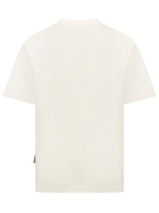 26FW 팜앤젤스 반팔 티셔츠 PAMAA01F26JR02 0303 OFF WHITE - PALM ANGELS