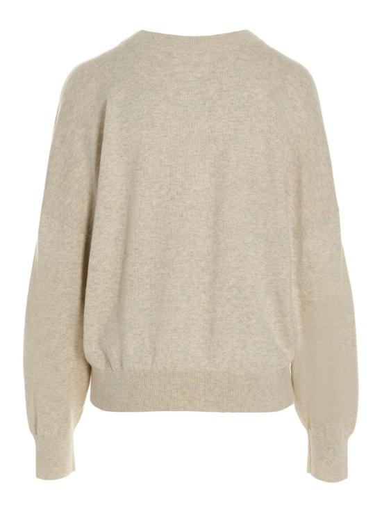 26FW 이자벨마랑에뚜왈 마리산스 코튼 스웨터 23PPU0053FAA1X05E02LY Grey - ISABEL MARANT ETOILE