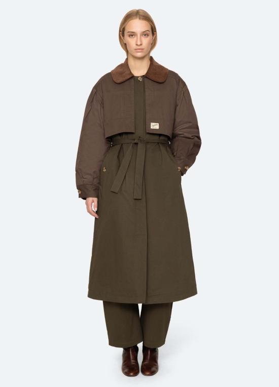  씨뉴욕 트렌치 코트 AW26 052 MULTI - SEA NY