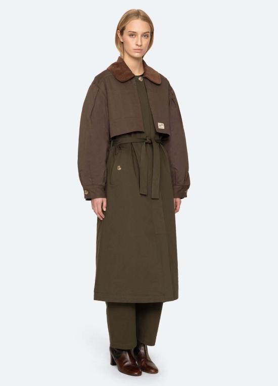  씨뉴욕 트렌치 코트 AW26 052 MULTI - SEA NY