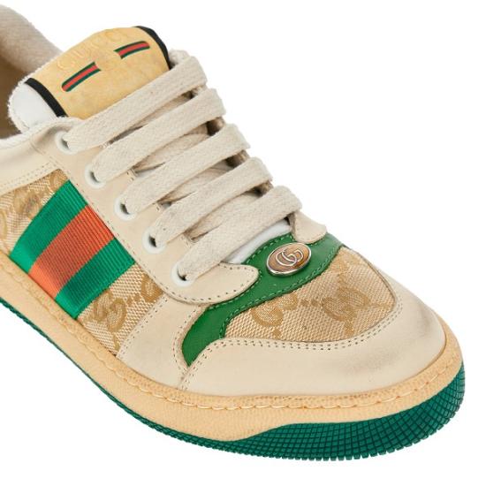 26FW [키즈] 구찌 스니커즈 626620G1760 Beige - GUCCI
